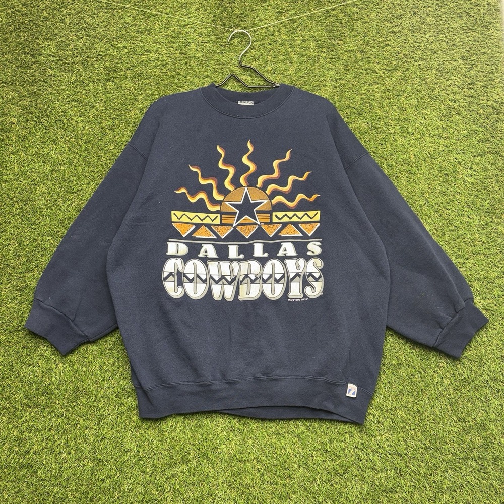 Vintage 90s Dallas Cowboys Sweatshirt Mens 2XL 1993 NFLP Logo7 Boxy y2k 2000s